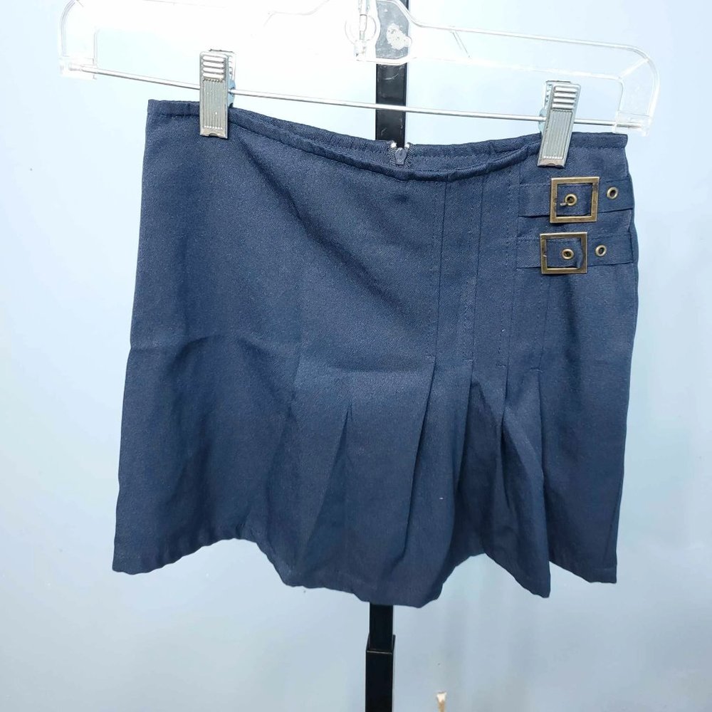 Class Girls Navy Blue Pletted Skirt |Size: 8